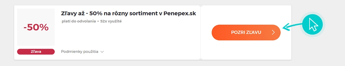 Ako využiť zľavy Penepex