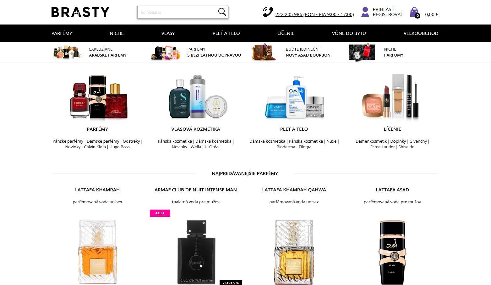 e-shop Brasty