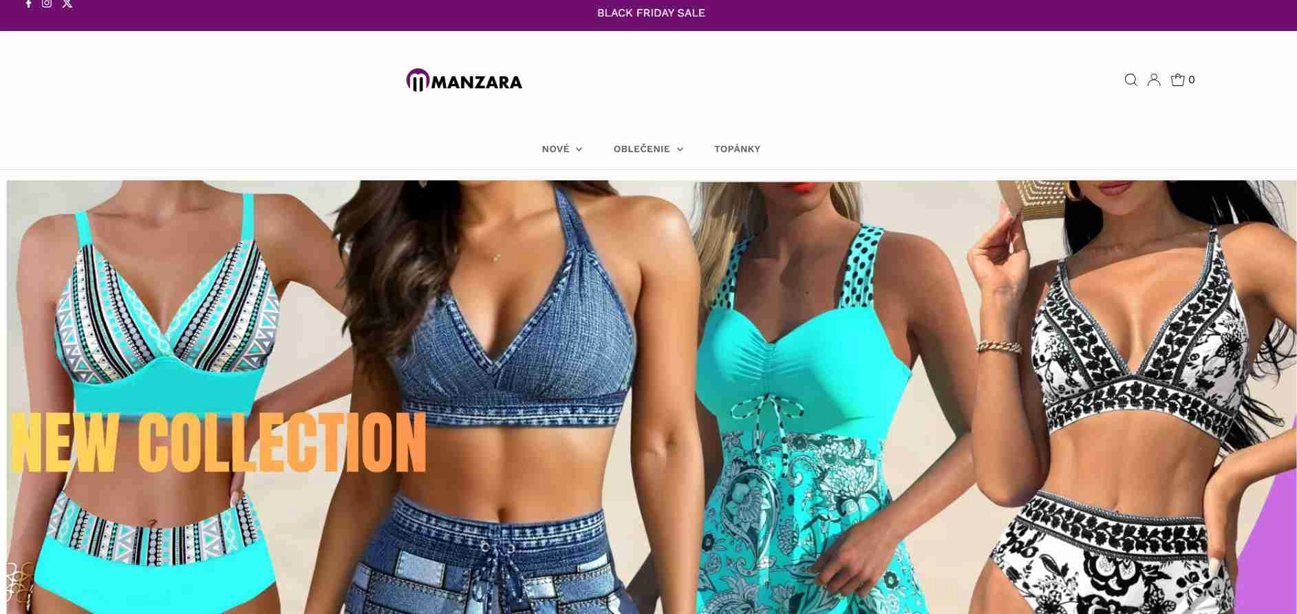 homepage Manzara dámske a pánske oblečenie a obuv