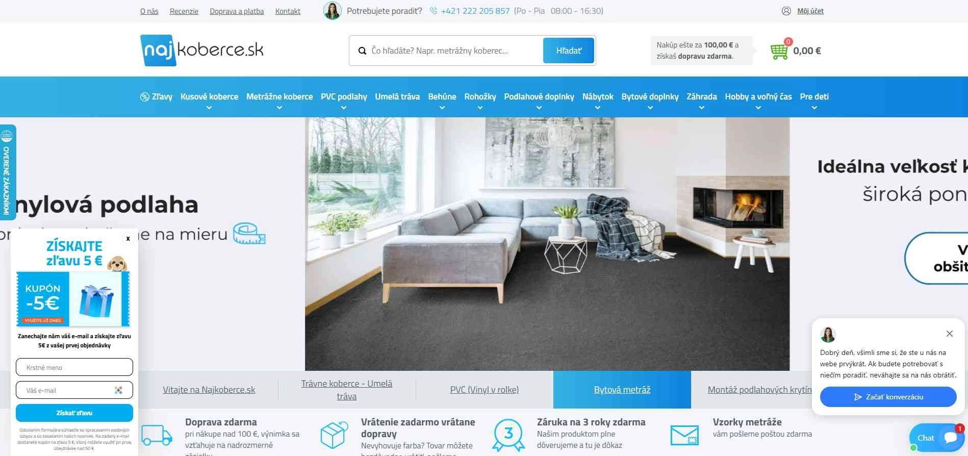 homepage Najkoberce koberce a bytové doplnky