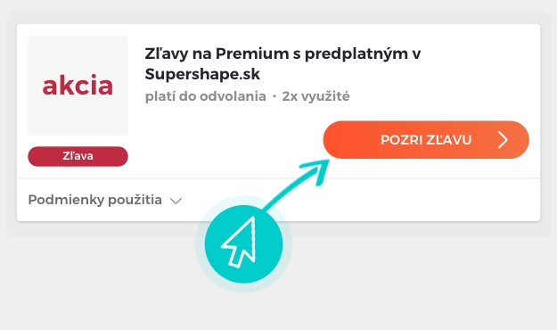 Ako využiť zľavy Supershape