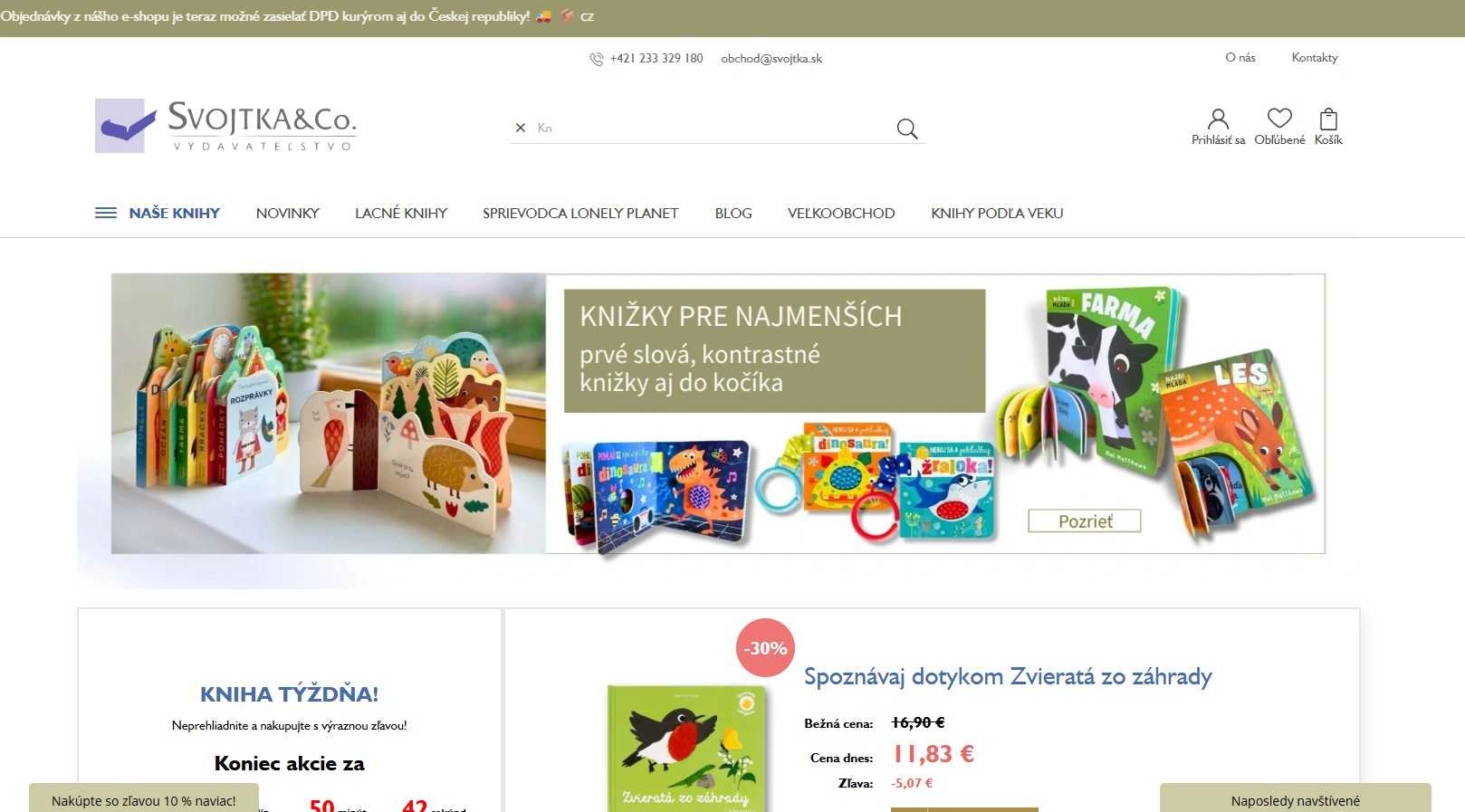 homepage Svojtka knihy rôznych žánrov