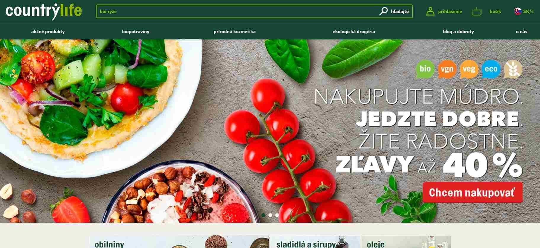e-shop Country life