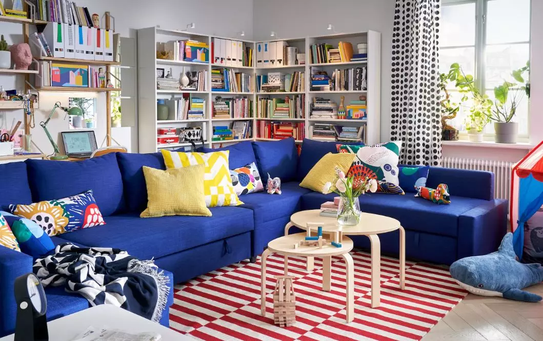 obývačka Ikea