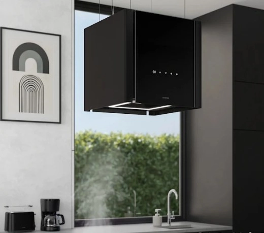 čierny ostrovčekový digestor