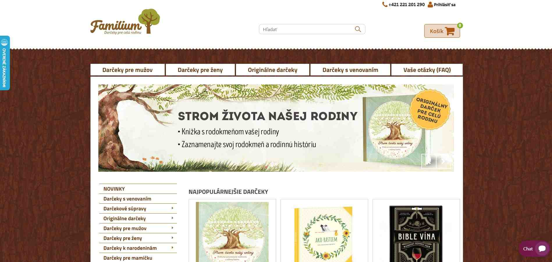 e-shop Familium