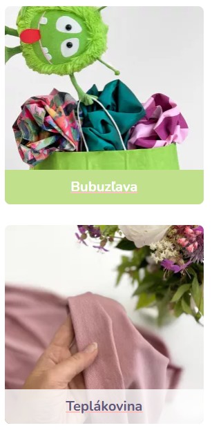 Bubulákovo - teplákovina a zľavy