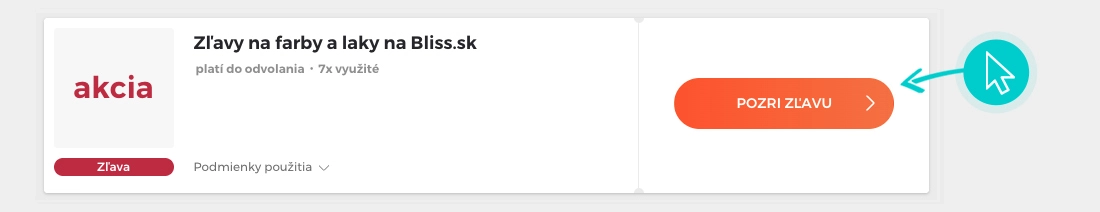 Ako využiť zľavy Bliss