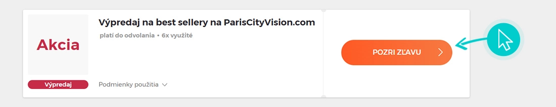 Ako využiť zľavy Paris City Vision