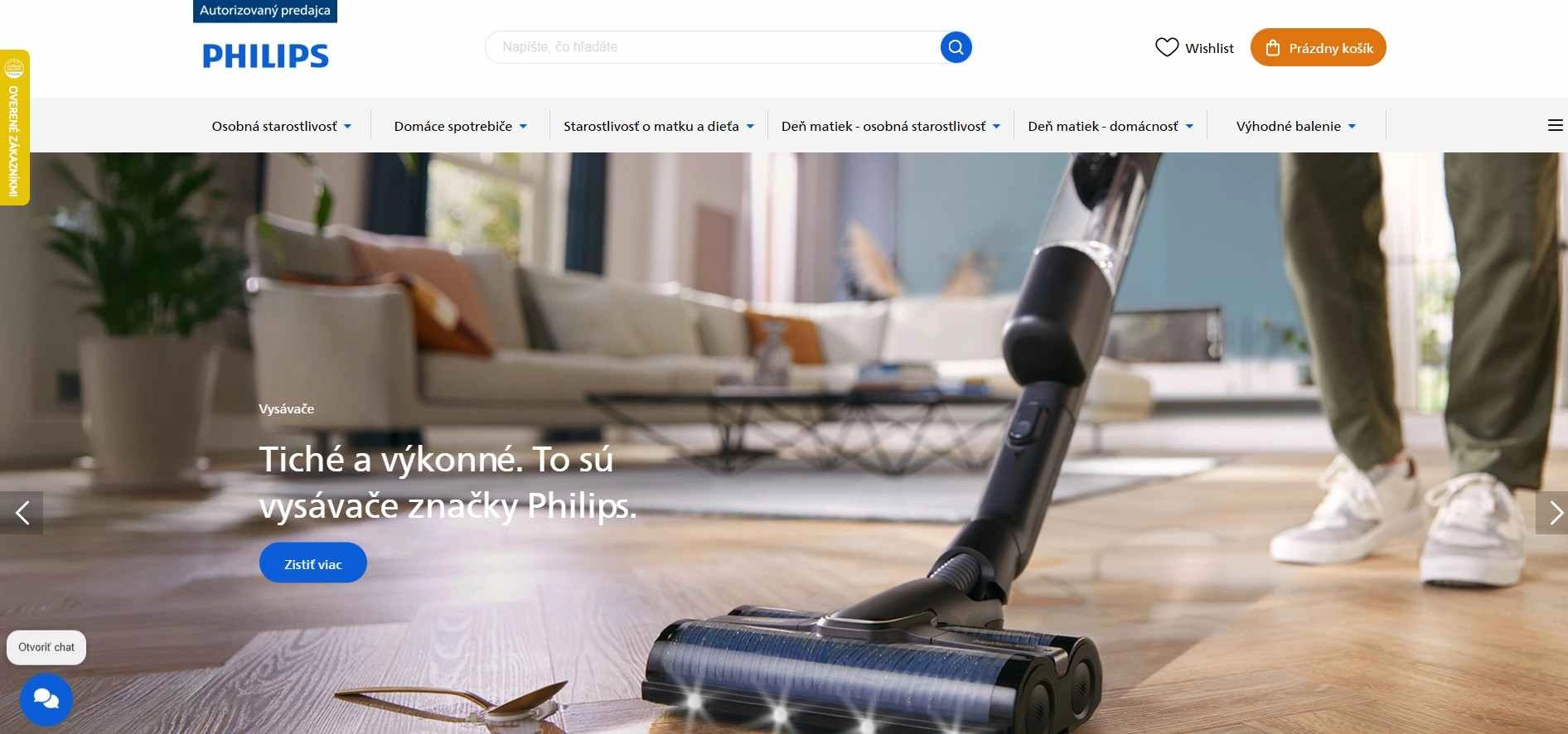 homepage Philips produkty osobnej starostlivosti domáce spotrebiče