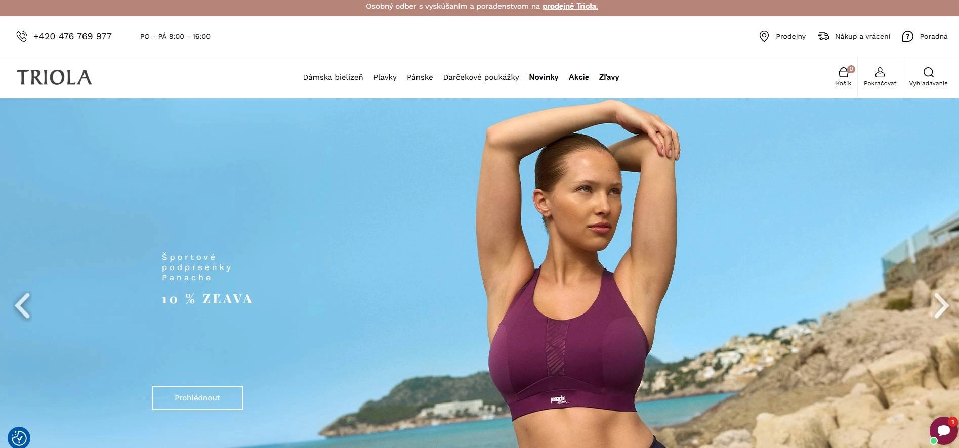 homepage Triola dámska bielizeň plavky pánska spodná bielizeň