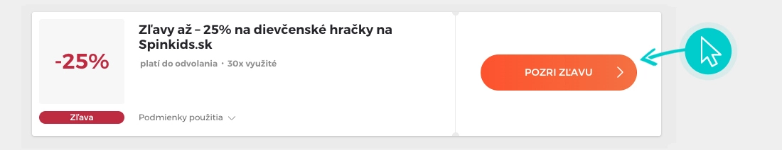 Ako využiť zľavy Spinkids