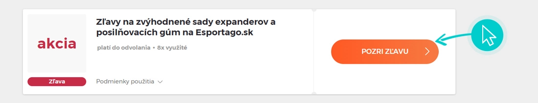 Ako využiť zľavy eSportago