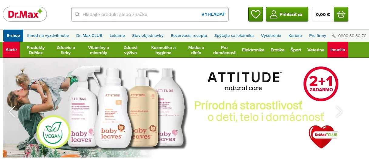 E-shop Dr.Max