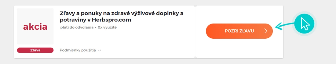 Ako využiť zľavy HerbsPro