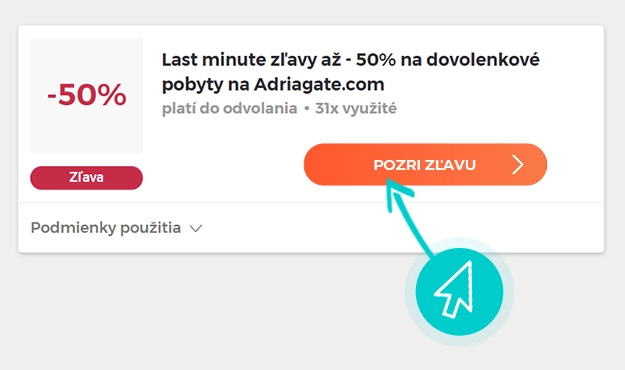 Ako využiť zľavy Adriagate