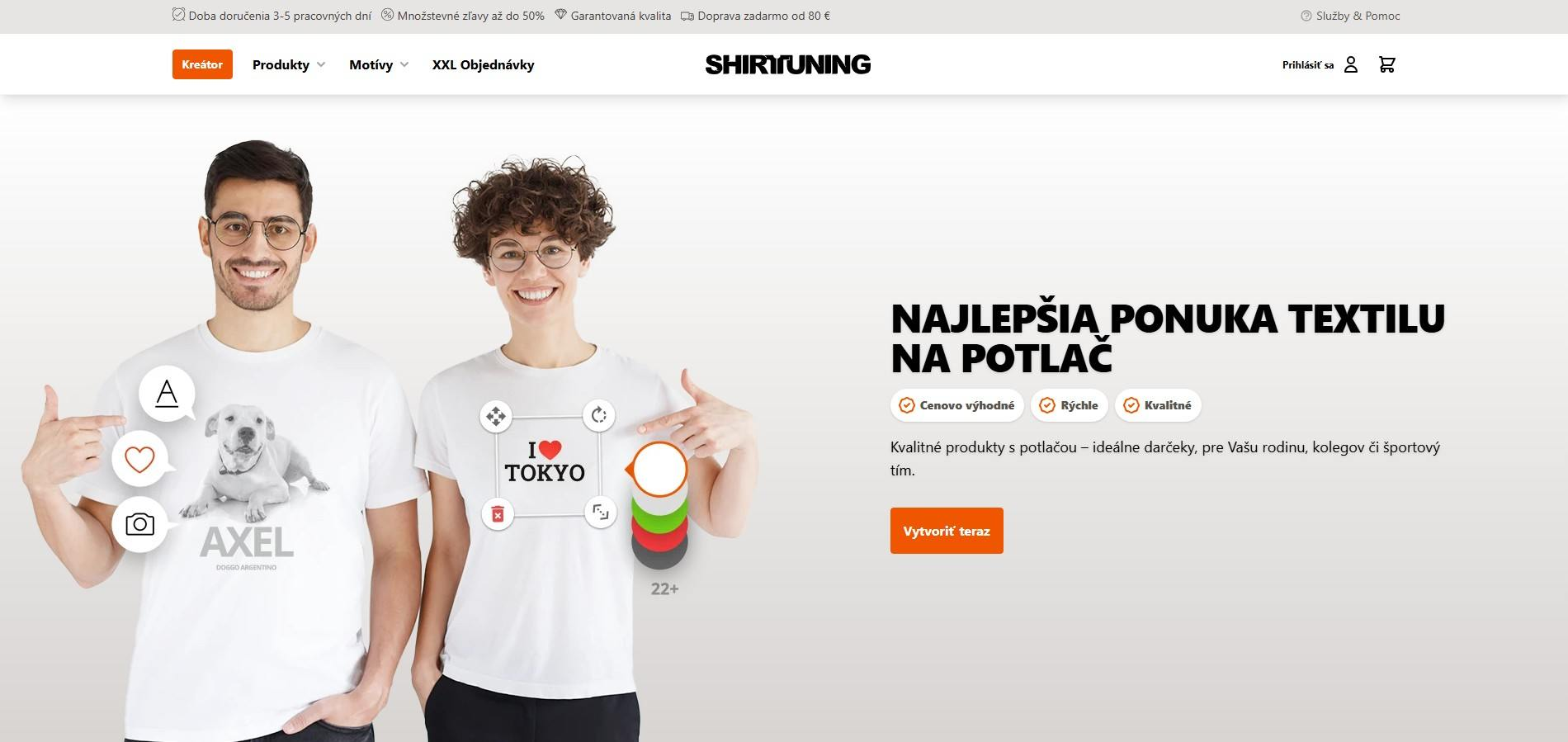 e-shop Shirttuning