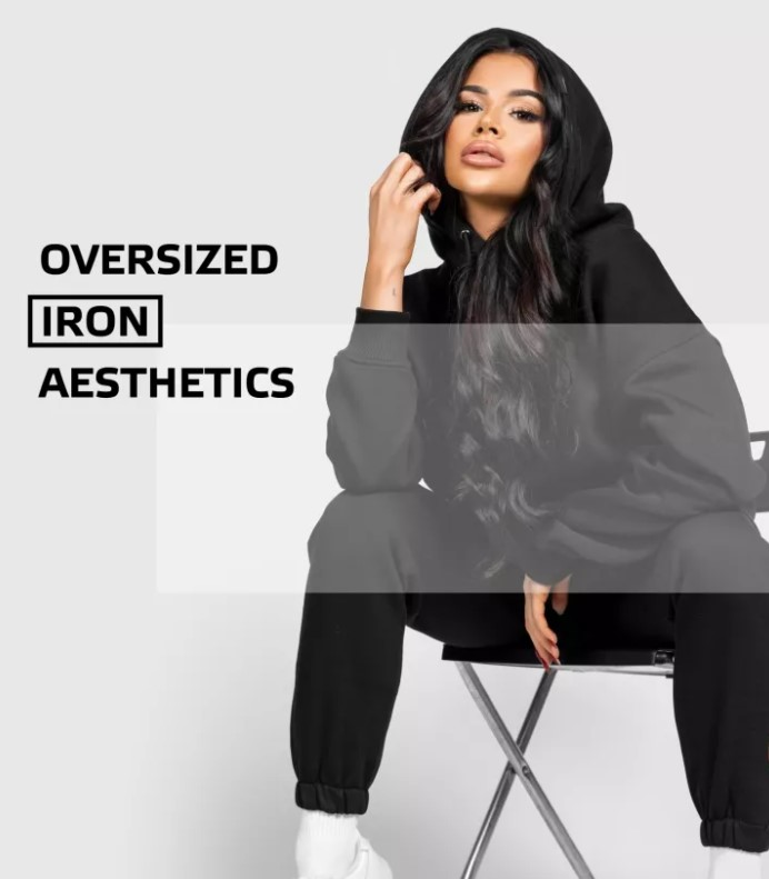 kolekcia oversized v e-shope Iron Aesthetics