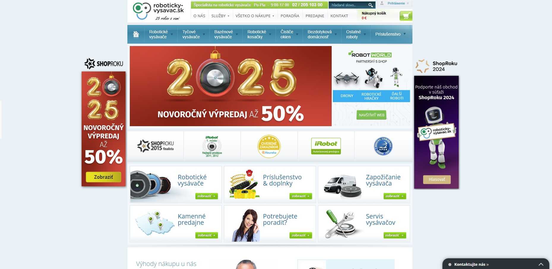 Roboticky-vysavac.sk eshop