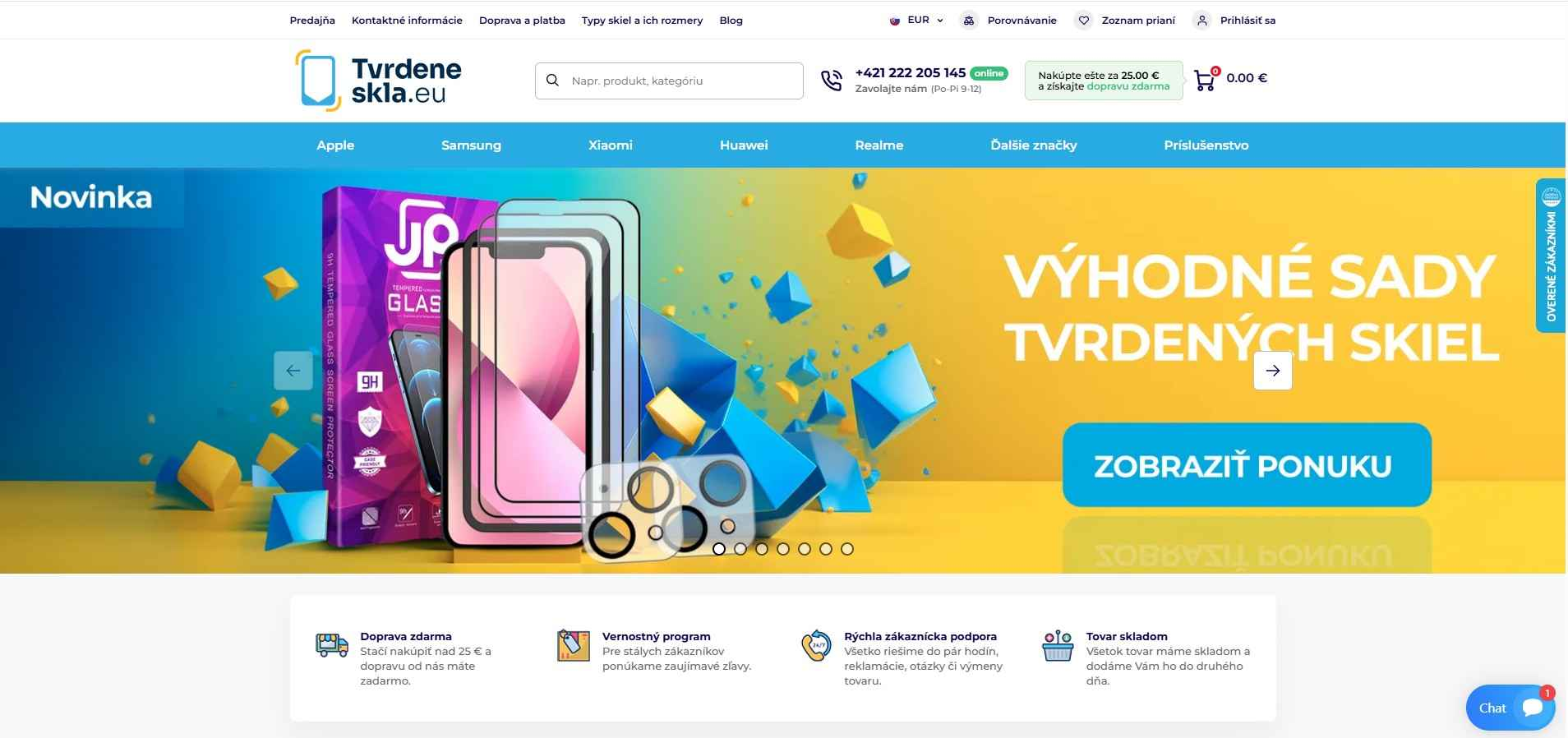 e-shop Tvrdeneskla.eu