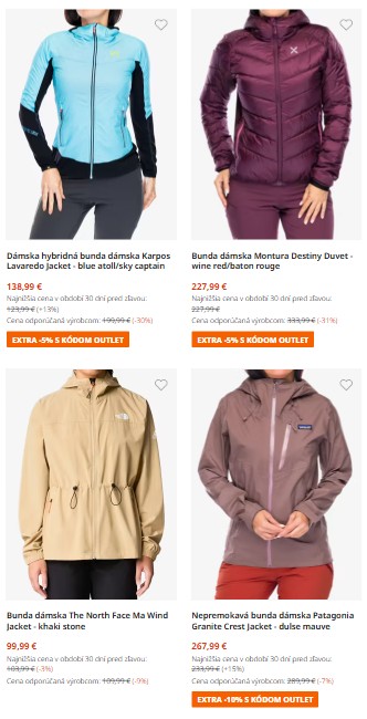 dámske športové bundy z e-shopu 8a