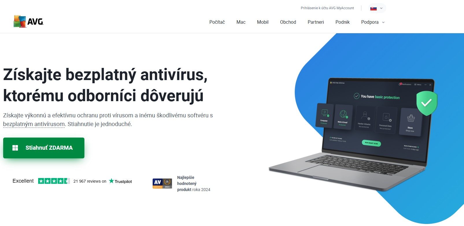 e-shop AVG