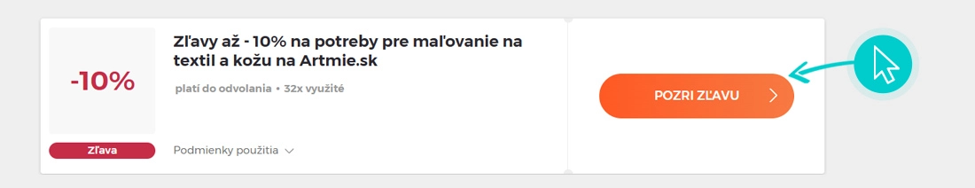 Ako využiť zľavy Artmie
