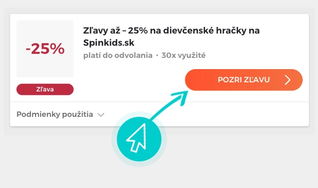 Ako využiť zľavy Spinkids