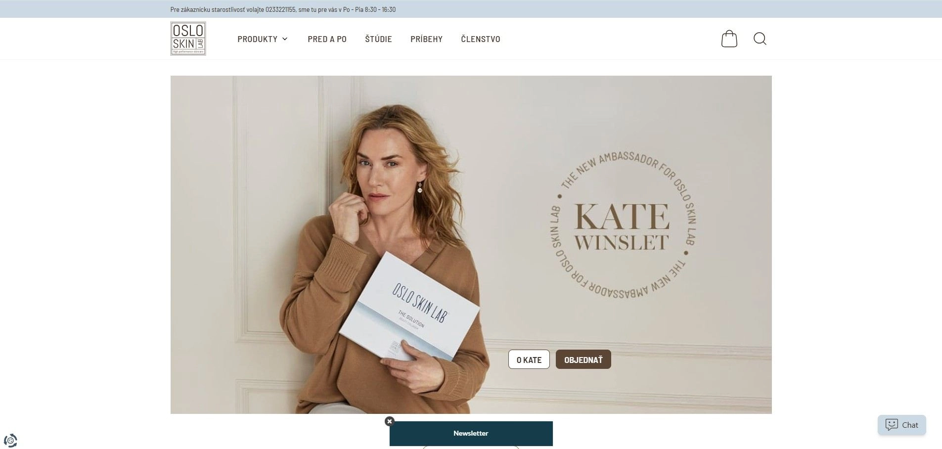 homepage Oslo Skin Lab kolagén Vitamín C pleťové masky