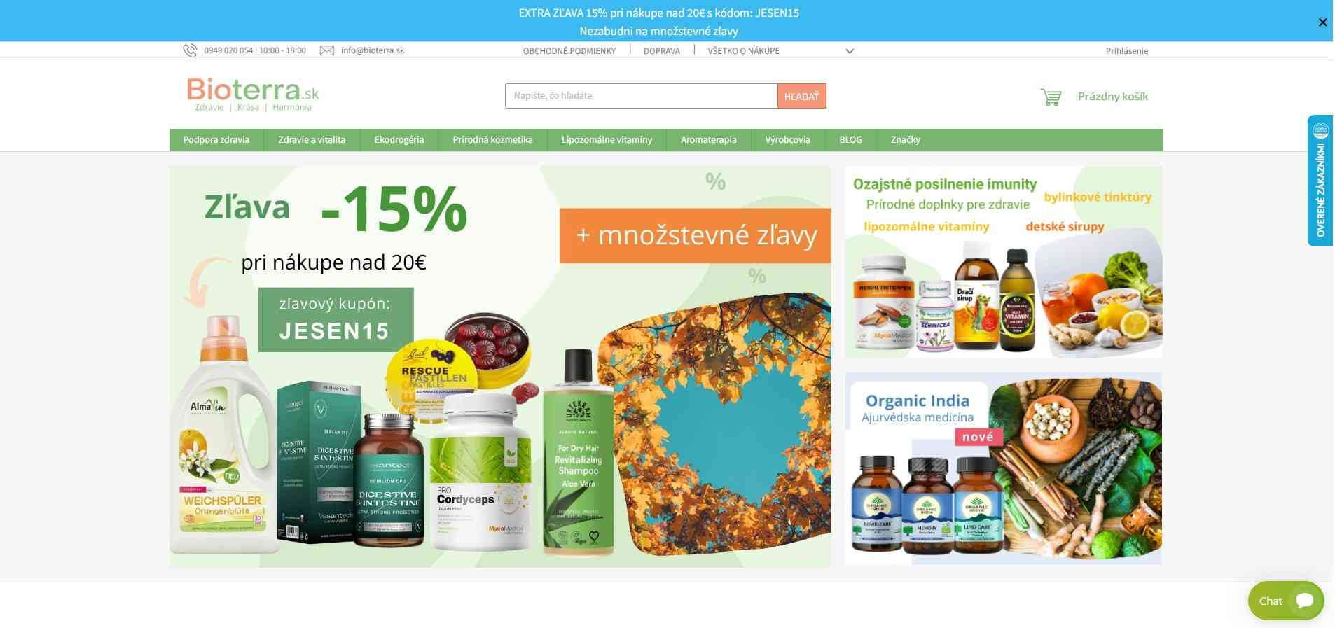 homepage Bioterra posilnenie imunity