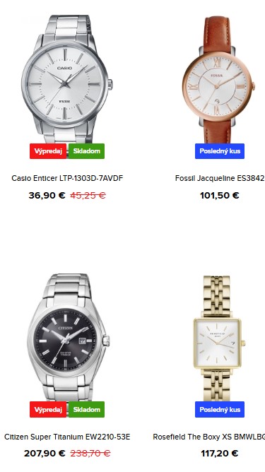 dámske hodinky Timestore