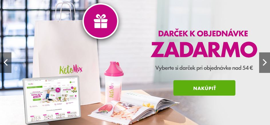 ketomix - vyhodny balicek zadarmo k objednavke