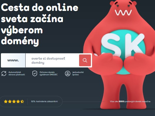 výber domény