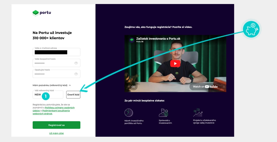 Návod ako uplatniť zľavový kód v košíku e-shopu Portu