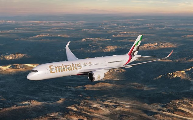 lietadlo leteckej spoločnosti Emirates