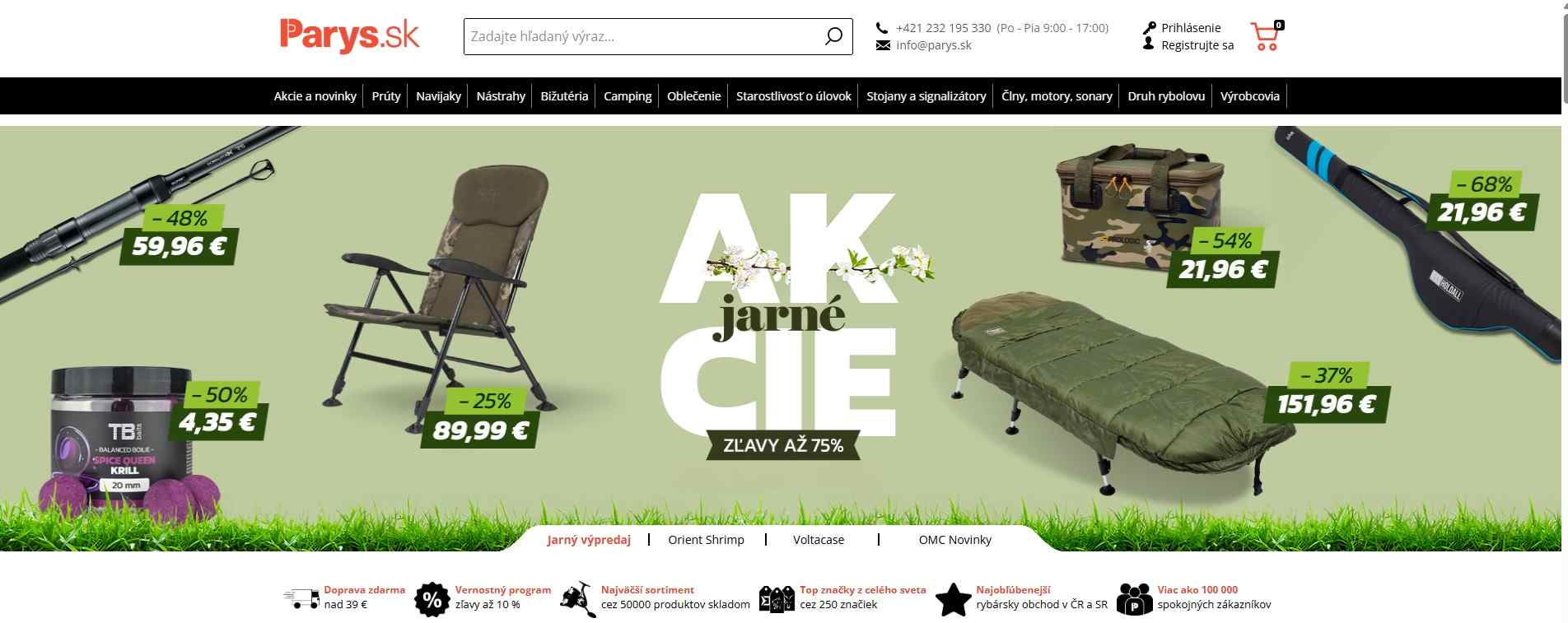 e-shop Parys