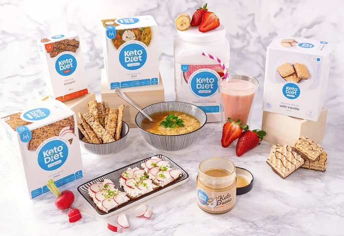 rôzne keto produkty