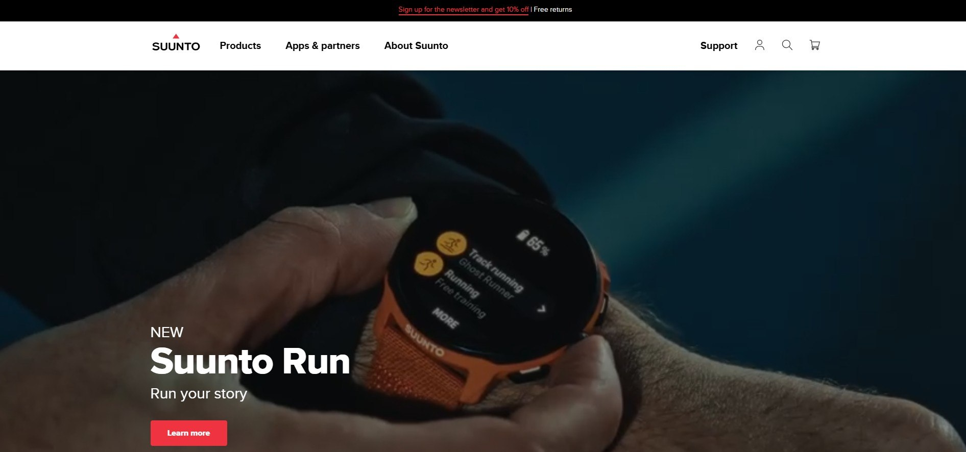 homepage Suunto hodinky