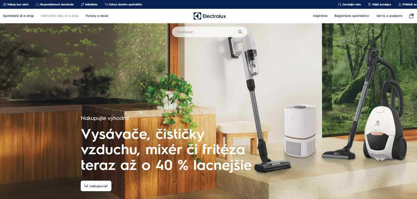 e-shop Electrolux