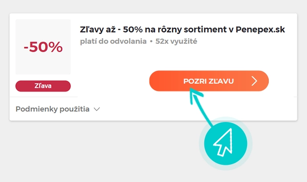 Ako využiť zľavy Penepex