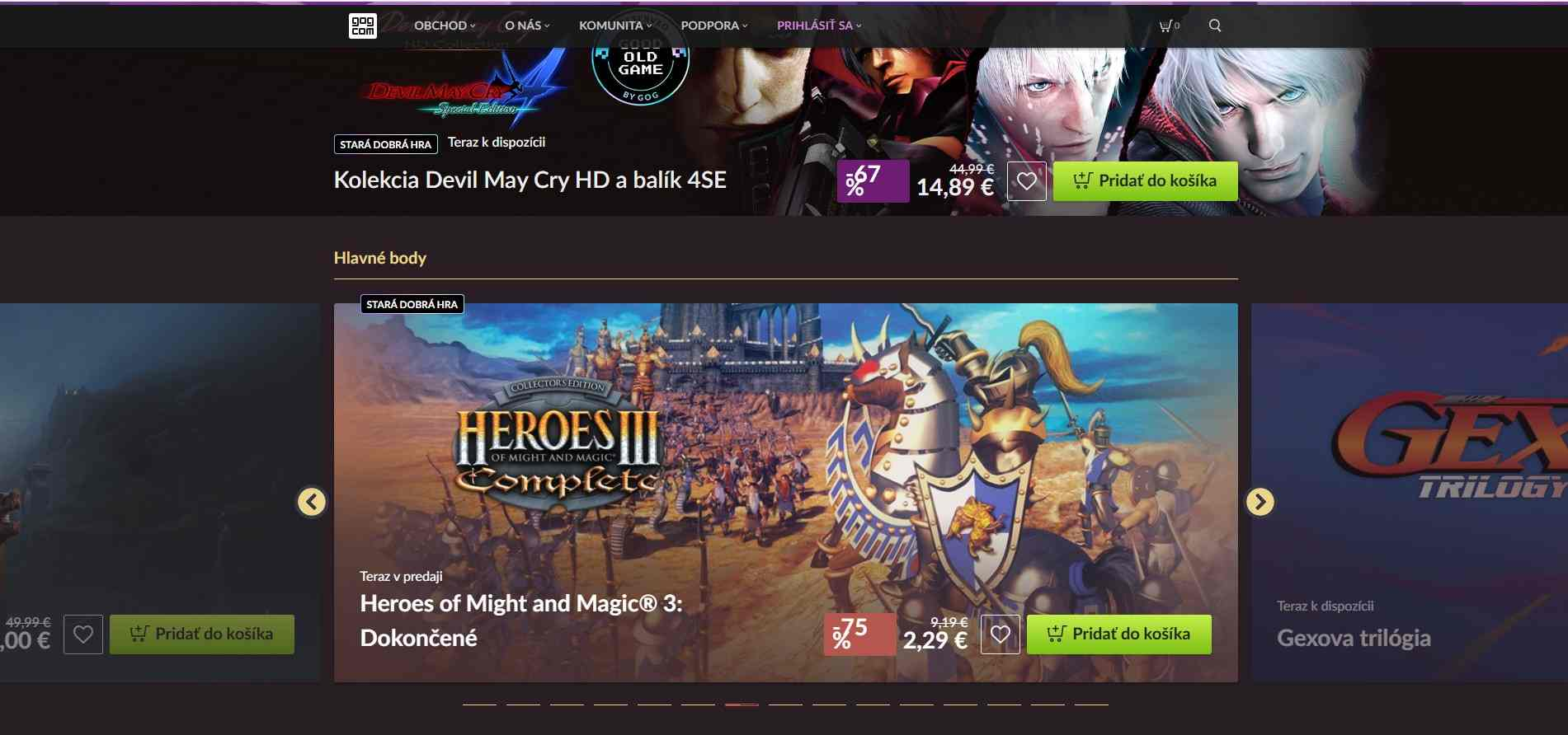 e-shop Gog