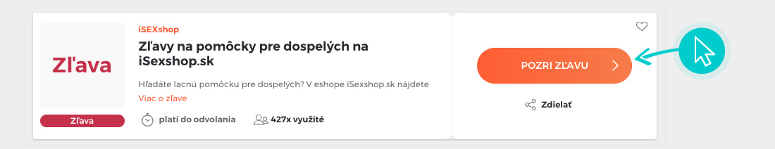 Ako využiť zľavy iSEXshop