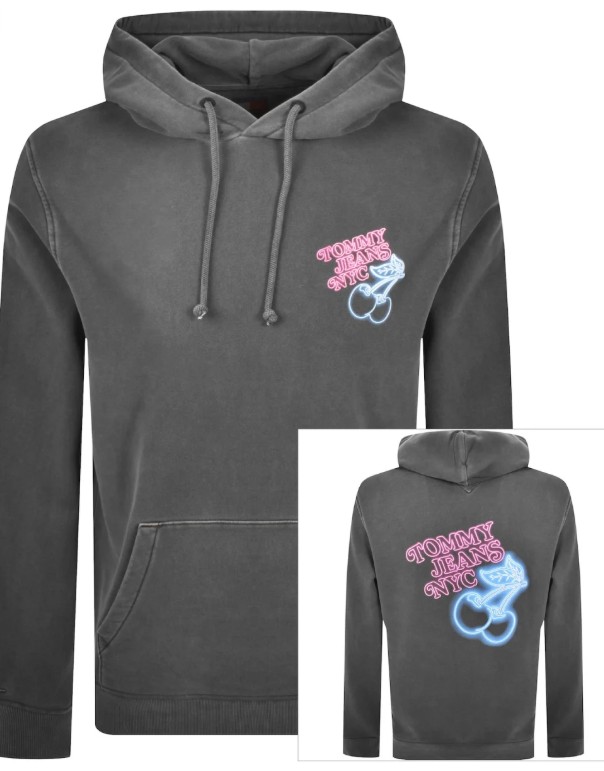 sivá pánska značková mikina