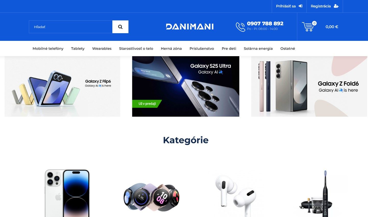 e-shop Danimani