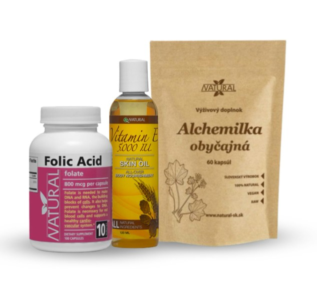 balíček produktov pre ženy