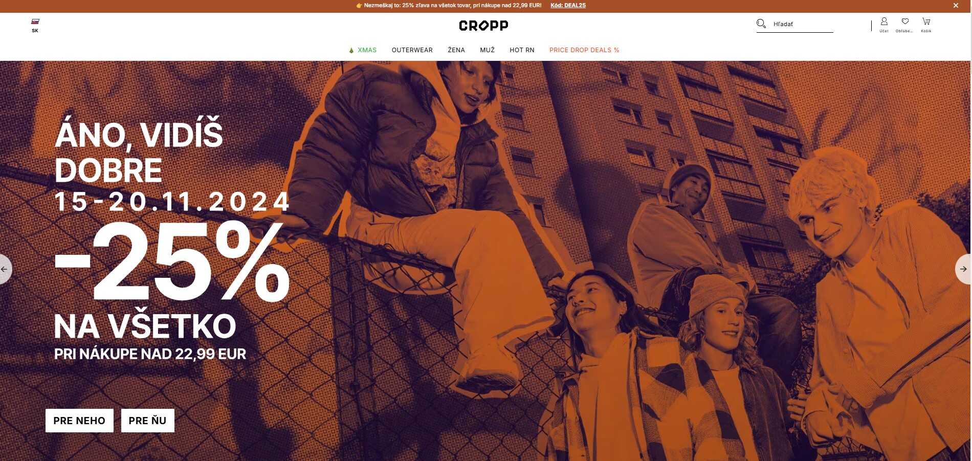 Cropp eshop