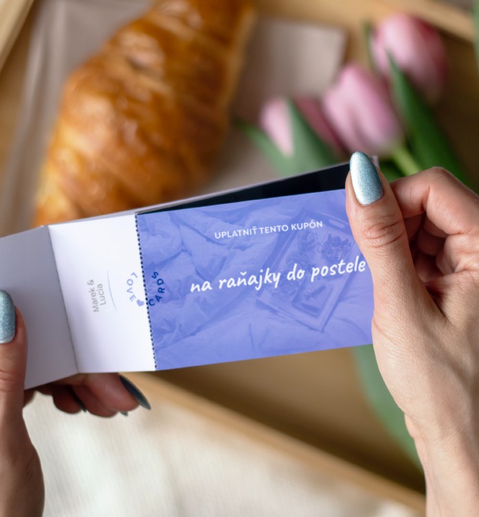 kupónová knižka na mieru