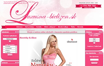 eshop Luxusna-bielizen