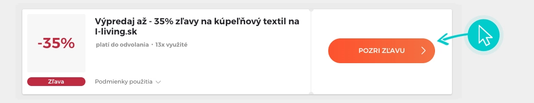 Ako využiť zľavy I-living