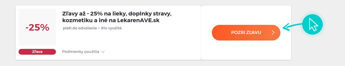 Ako využiť zľavy Lekáreň AVE
